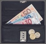 Alassio Kellnerbörse schwarz