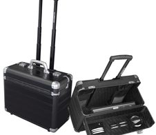 ALUMAXX Pilotenkoffer DISCOVERY schwarz matt bis 39,6 cm (15,6 Zoll)