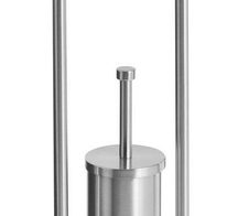 Zeller WC-Garnitur silber