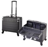 ALUMAXX Pilotenkoffer PANDORA schwarz matt bis 35,6 cm (14 Zoll)