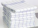 Dyckhoff Karo Geschirrtücher 50 cm  x 70 cm blau