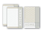 Dyckhoff Geschirrtücher Home & Kitchen 50,0 x 70,0 cm taupe