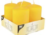 PAPSTAR Kerzen 8 cm gelb