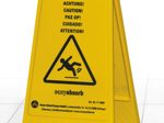 easy absorb Warnaufsteller Achtung! 24 cm x 61 cm