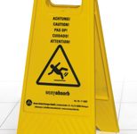 easy absorb Warnaufsteller Achtung! 24 cm x 61 cm