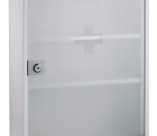 ALCO Medizinschrank weiß