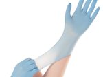 HYGOSTAR Einmalhandschuhe SAFE SUPER STRETCH M blau