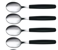 VICTORINOX Löffel silber, schwarz Molybdänstahl