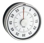 TFA® Puck Küchentimer silber