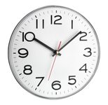 TFA® Wanduhr 60.3017 silber