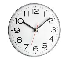 TFA® Wanduhr 60.3017 silber