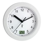 TFA® Funkwanduhr 60.3501 Ø 17 cm silber