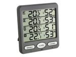 TFA® Klima Monitor 30.3054.10 Wetterstation anthrazit