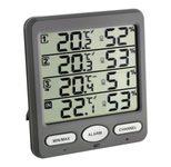 TFA® Klima Monitor 30.3054.10 Wetterstation anthrazit