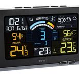 TFA® SPRING BREEZE Wetterstation schwarz