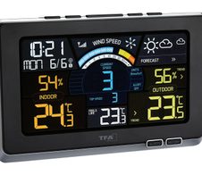 TFA® SPRING BREEZE Wetterstation schwarz
