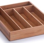 Zeller Besteckkasten Bambus braun