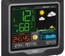 TFA® 35.1150.01 Wetterstation schwarz