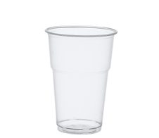 PAPSTAR pure Einweg-Trinkbecher 9.5 cm 0,4 l glasklar