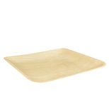 PAPSTAR pure Palmblatt-Teller natur