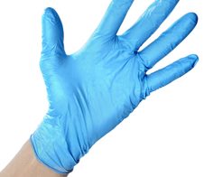 HYGOSTAR Einmalhandschuhe CLASSIC L blau