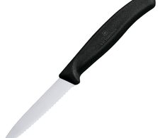 VICTORINOX Gemüsemesser Swiss Classic silber, schwarz