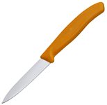 VICTORINOX Gemüsemesser Swiss Classic silber, orange