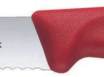 VICTORINOX Wurstmesser Swiss Classic silber, rot