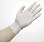 PAPSTAR Einmalhandschuhe white grip M transparent