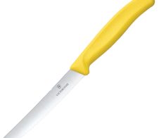 VICTORINOX Gemüsemesser Swiss Classic silber, gelb