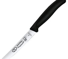 VICTORINOX Gemüsemesser Swiss Classic Bayerische Brotzeit silber, schwarz