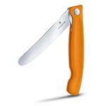 VICTORINOX Gemüsemesser Swiss Classic silber, orange