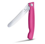 VICTORINOX Gemüsemesser Swiss Classic silber, pink
