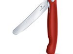 VICTORINOX Gemüsemesser Swiss Classic silber, rot