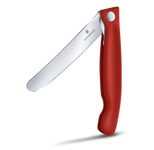 VICTORINOX Gemüsemesser Swiss Classic silber, rot