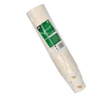 PAPSTAR pure ZERO Einweg-Trinkbecher 8 cm 0,2 l creme