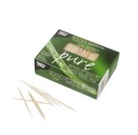 PAPSTAR Zahnstocher pure braun