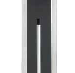 Maximex WC-Garnitur 3in1 silber/schwarz