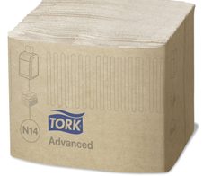 TORK Servietten 16,5 x 21,3 cm 2-lagig natur