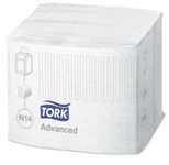 TORK Servietten 16,5 x 21,3 cm 2-lagig weiß