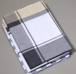 Dyckhoff Karo Geschirrtücher 50 cm  x 70 cm grau