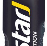 isostar Trinkflasche 1,0 l silber, schwarz