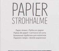 folia Strohhalme BLACK schwarz