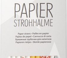 folia Strohhalme GLOWY MAGIC farbsortiert