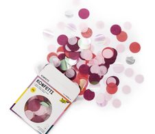 folia Konfetti Pink Party bunt