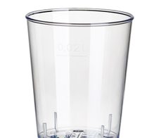 STARPAK Einweg-Schnapsgläser 3.7 cm 2,0 cl glasklar