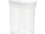 emsa Vorratsdose OPTIMA 11.9 cm hoch 1,0 l transparent/weiß