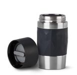 emsa Isolierbecher Travel Mug Compact 0,3 l schwarz