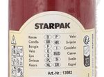 PAPSTAR Kerze 13 cm bordeaux