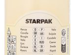 PAPSTAR Kerze 13 cm creme
